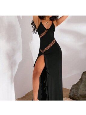 Elegant Black Evening Dress